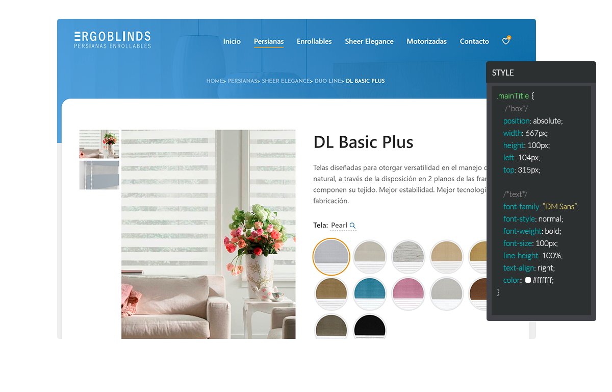 Creación de prototipo de página web por My App