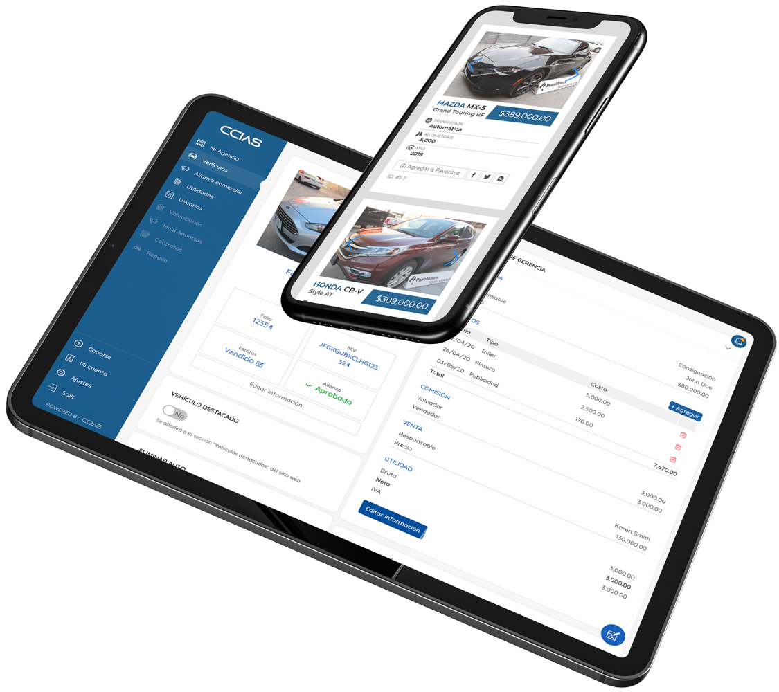 (CCIAS) Aplicación web para administración de autos seminuevos